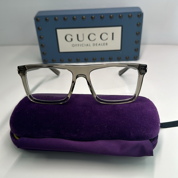 New Gucci GG1504O 008 56 eyeglasses in Brown. The 008 - Picture 11 of 14
